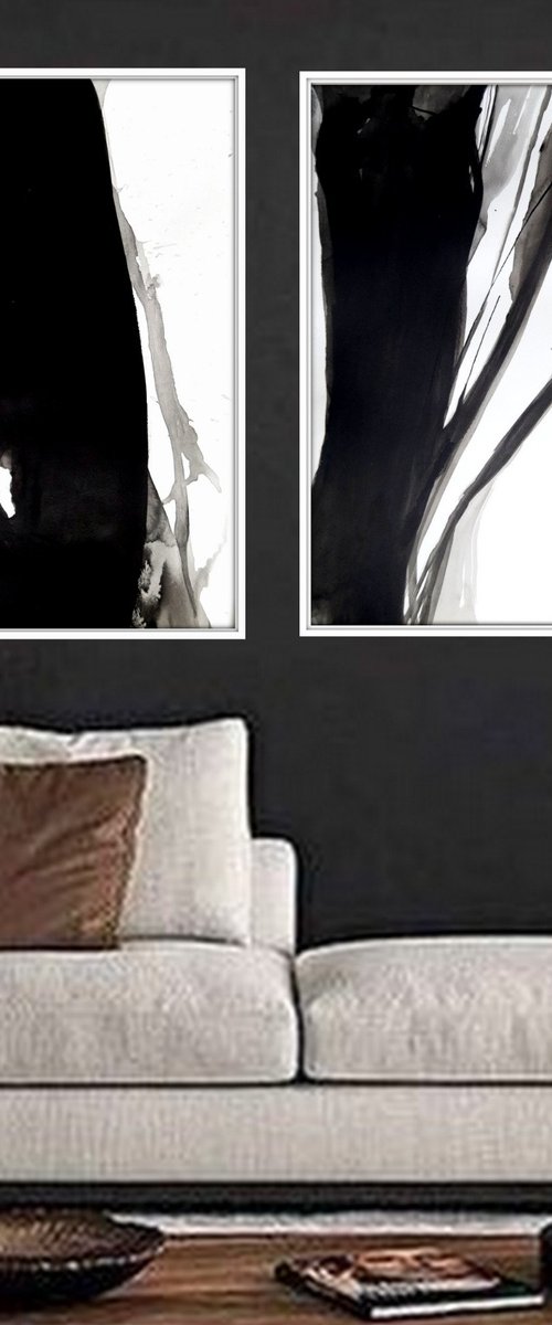 Abstract artwork by Nadia Moniatis