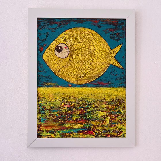 Golden Fish on the Golden Bottom