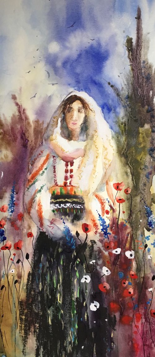 "Young romanian girl" by Iulia Carchelan