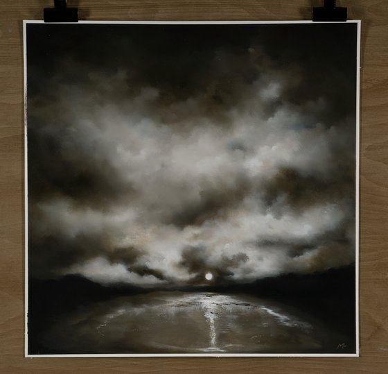 Moonrise, Windermere, Lake District