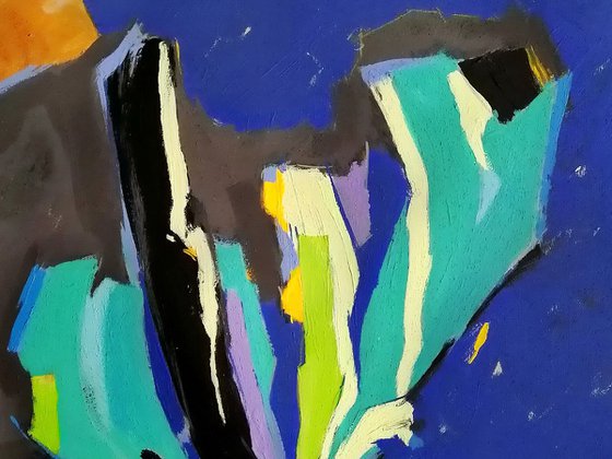 Abstract floral composition 2