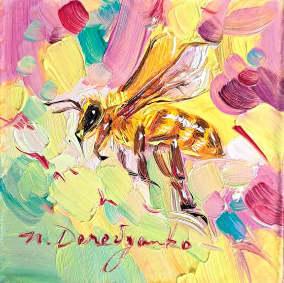 Bee painting