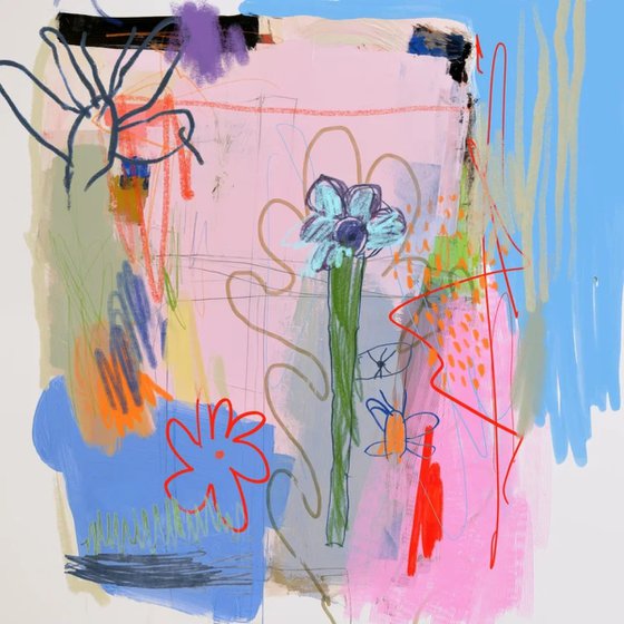 Blue Flower Fantasy