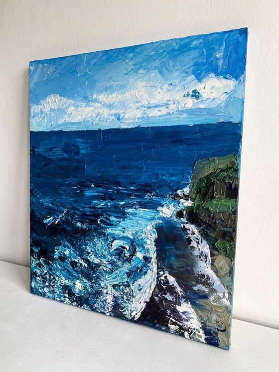 Bali Ocean Oil Painting