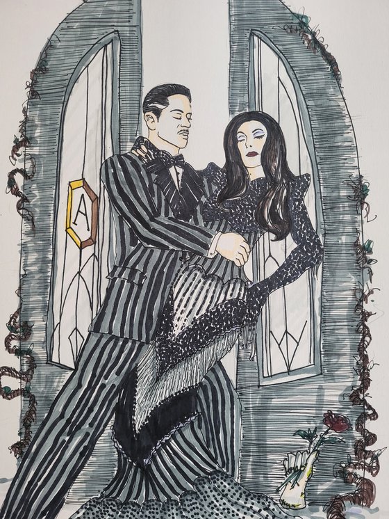 Gomez & Morticia Addams