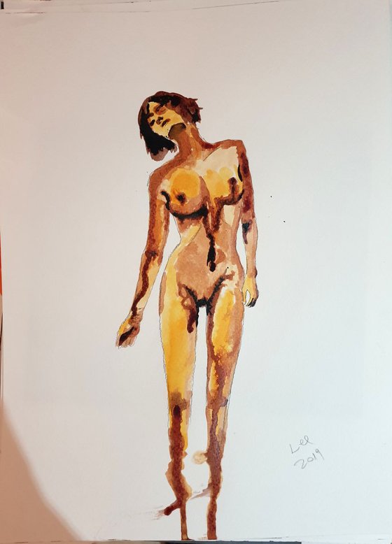 Womanhood No 37 (ink nude)