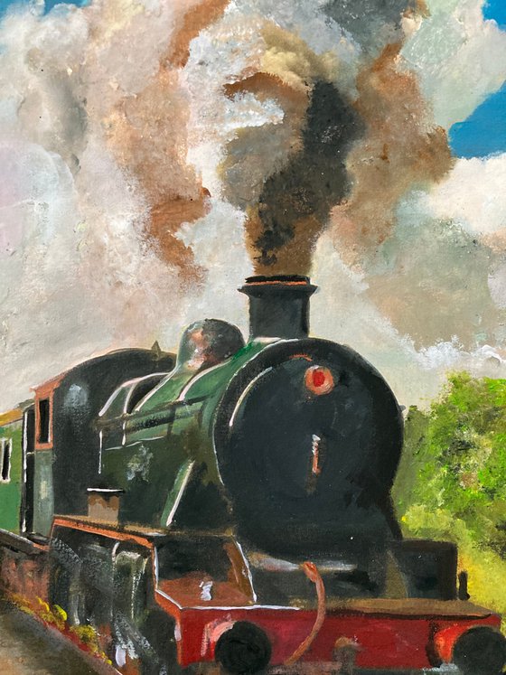 English Steam Train