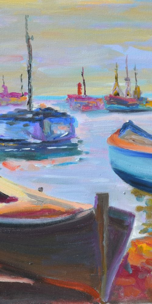 boats by Isabel Robledo