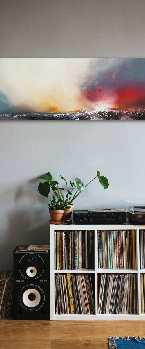 Wild Excitement (Large Panoramic) by Verity Westwood