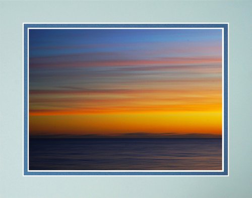 Sunset over the Sea by Robin Clarke