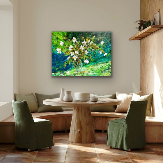 Vase of Summer Flowers