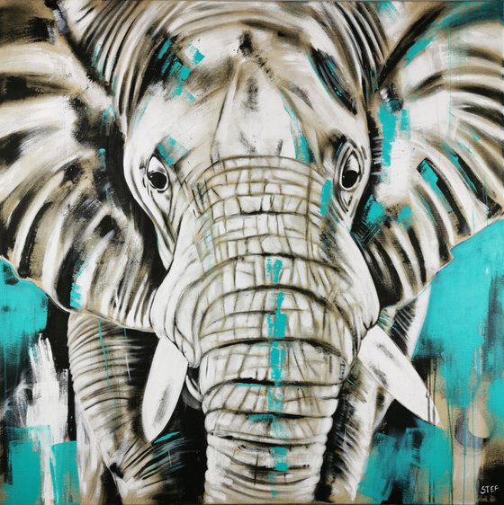 ELEPHANT #24 - Series 'One of the big five'