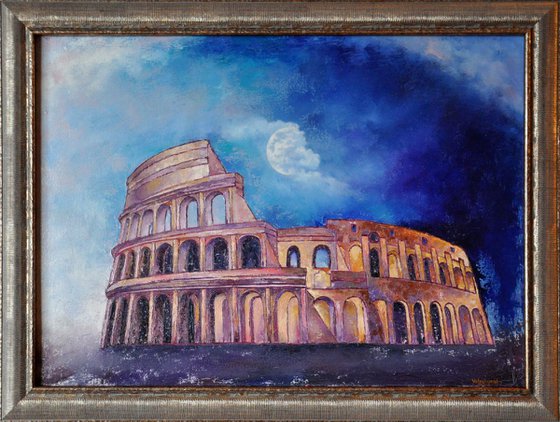 Night Colosseum (70x50cm)