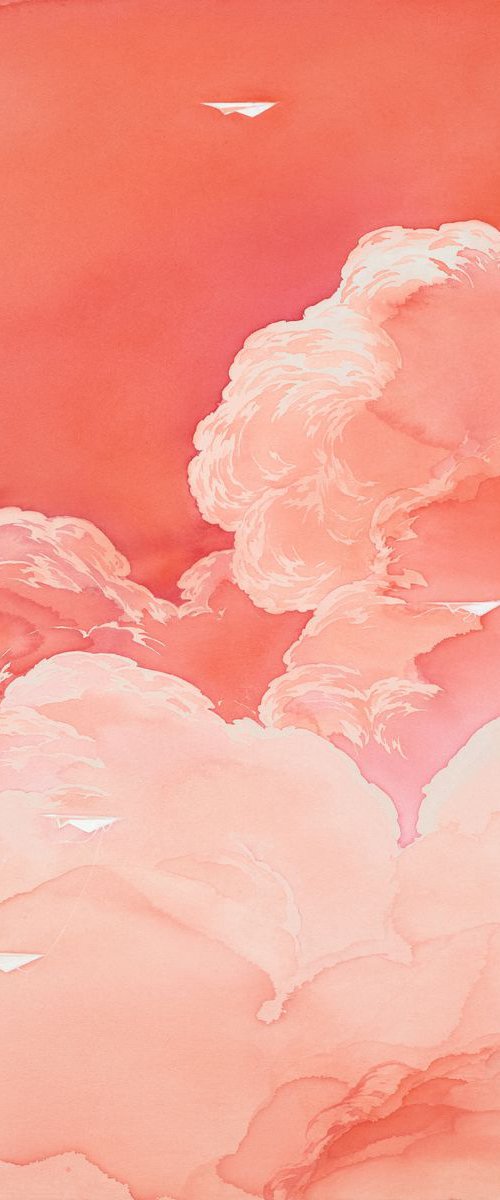 Migration | Light Up Red by Yuliya  Martynova