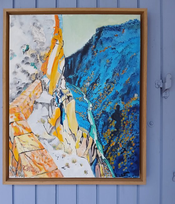 Gorge -   from la Route des Crêtes