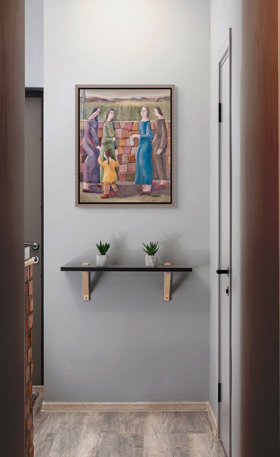 Beside the Stone Wall