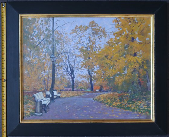 Autumn in Tsaritsyno Park