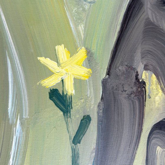 Six Yellow Petals