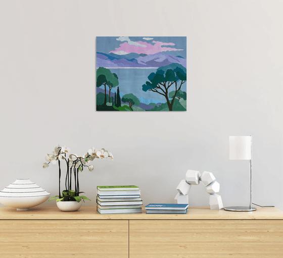 Landscape with Trees