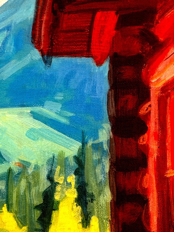 Cottage Among Peaks