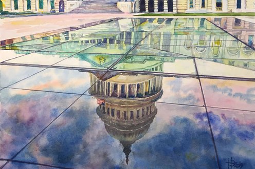 Cover image for How the US government shutdown has affected art collection