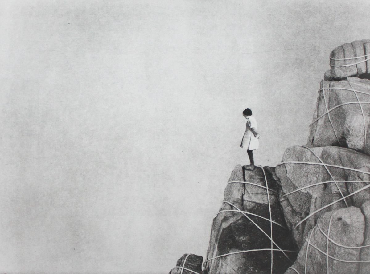 Photorealistic Landscape Etchings & Engravings By Jaco Putker, 13 X 10, The Grounds No.21, Original Artwork