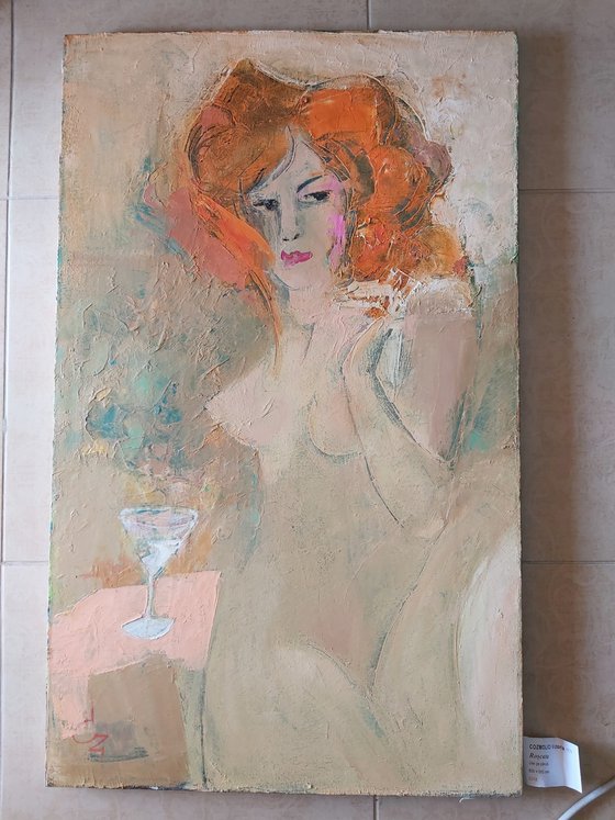 girl with red hair