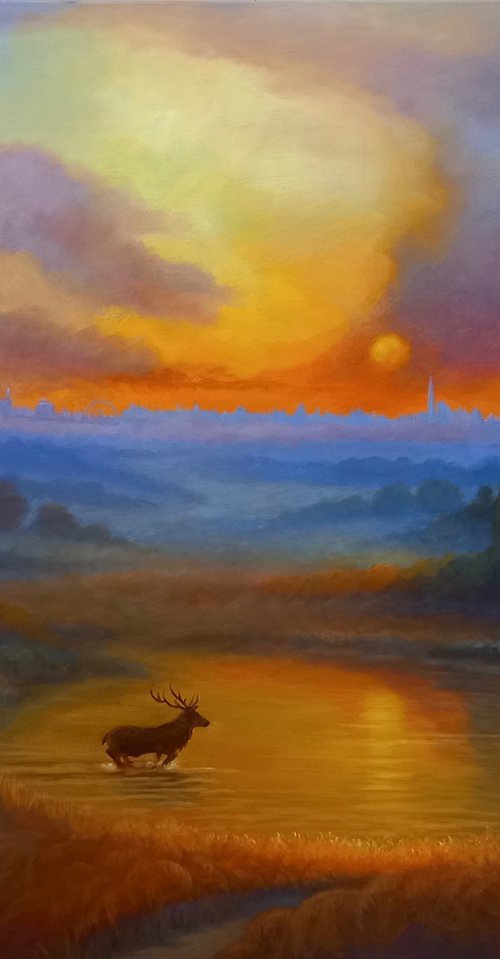 Richmond Park Sunrise by Lee Campbell