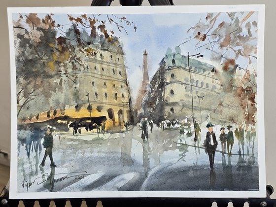 Paris after the rain