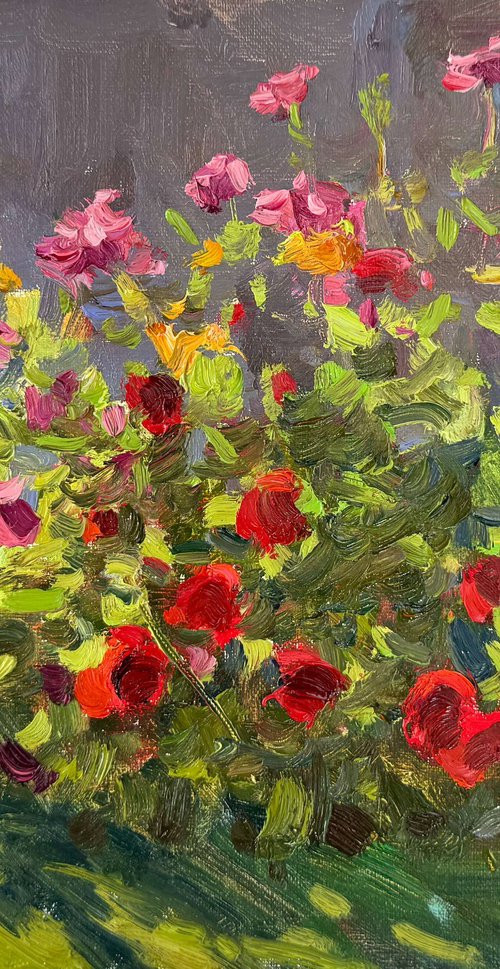 Garden in Bloom by Nataliia Nosyk