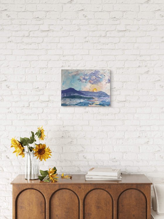 Blue Lagoon Sunrise Study