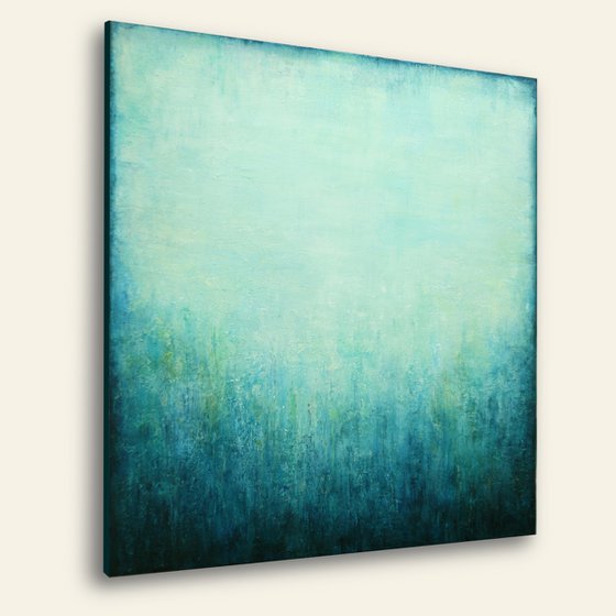 Abstract Turquoise Landscape V