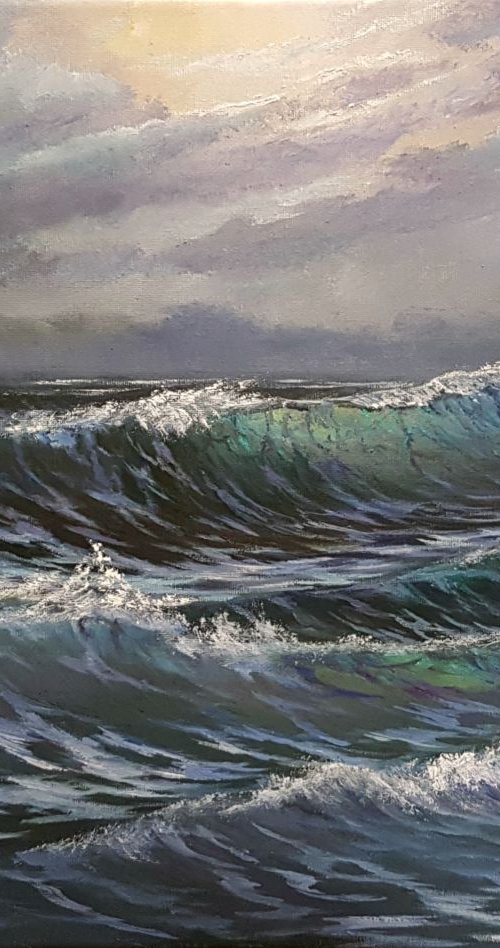 Roar of the sea by Paul Narbutt