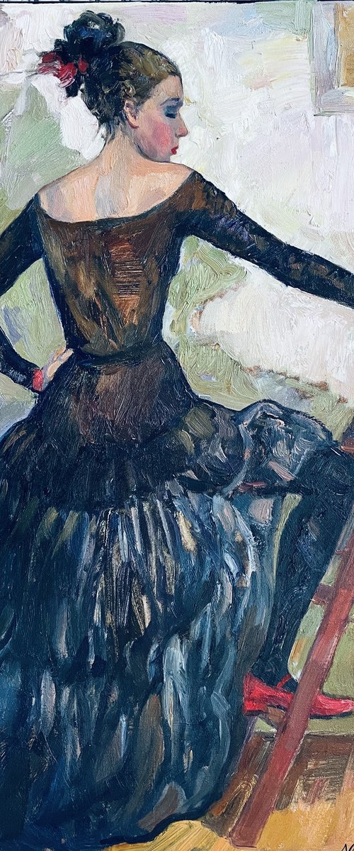 Charlotte in the image of Carmen by Nadezda Stupina