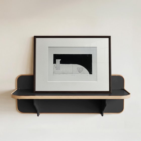 Quiet Interior No.6 drypoint print