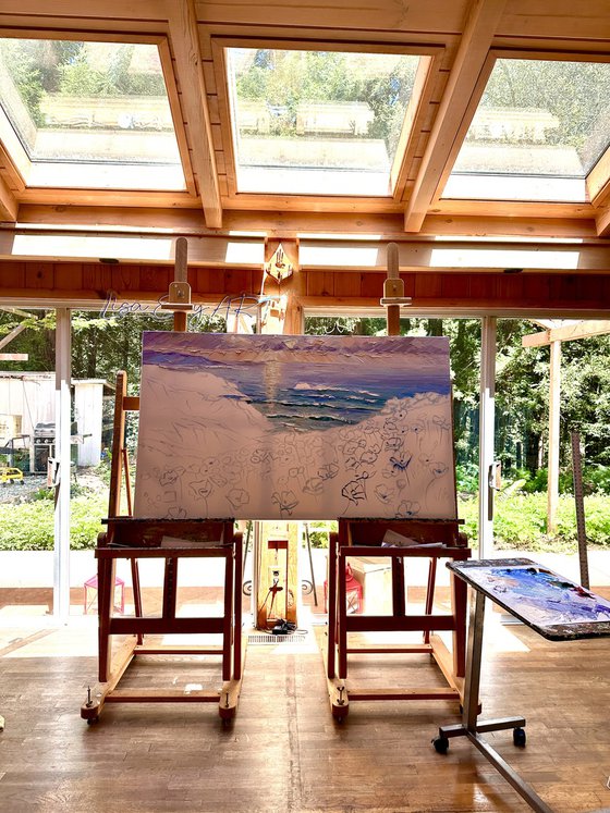 Where the Poppies Watch Sea