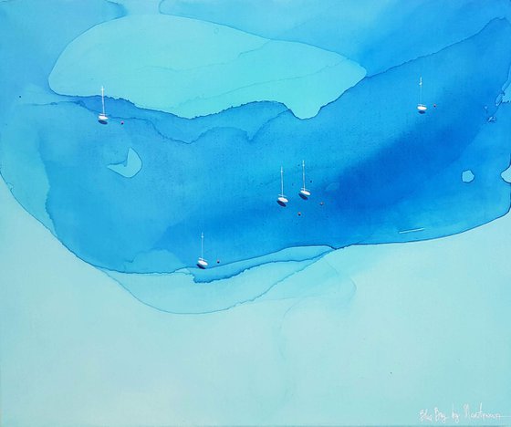 Blue Bay | Borro 50x60cm