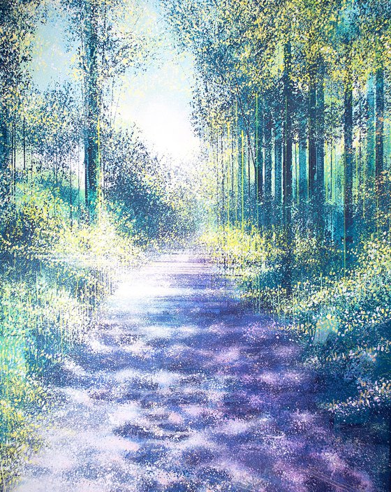 Summer Forest Trees