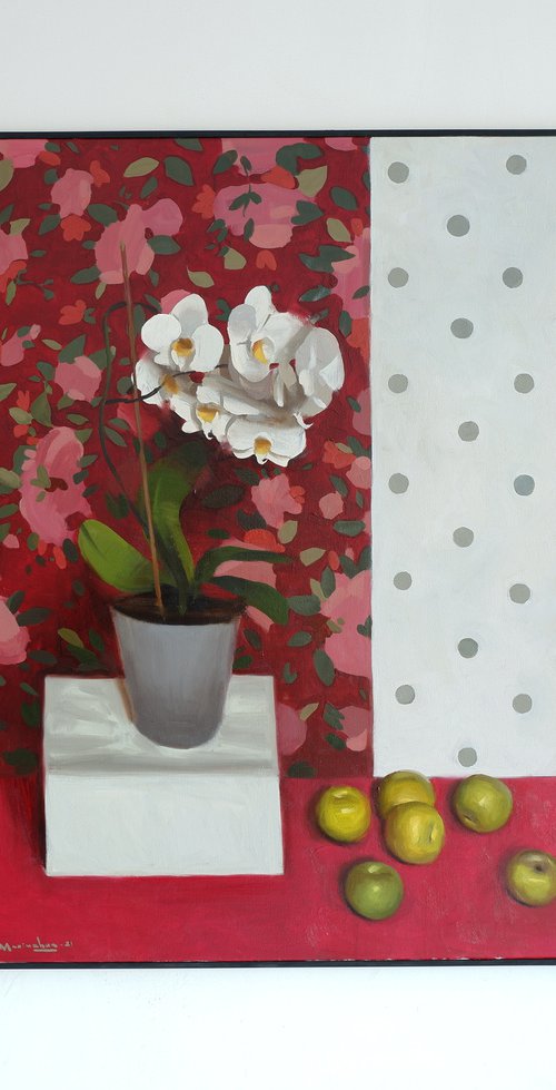 White Orchid by Nikita Maksimchuk