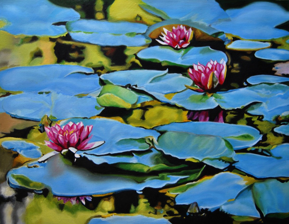 Water lilies by Simona Tsvetkova