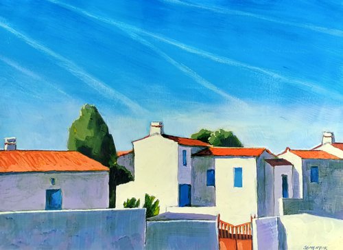 Sunny Day on the Island of Noirmoutier by Evgen Semenyuk