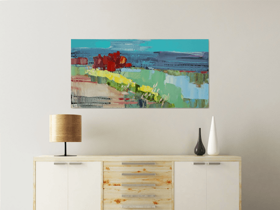 Flowers in the water