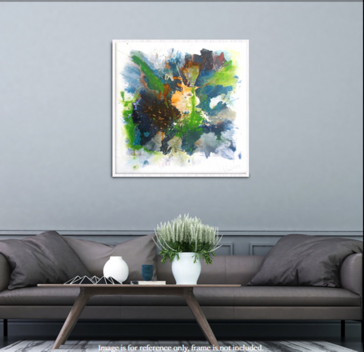  Colourful World 2 By Christa Haack, 35 X 35, Artwork For Sale On Artfinder