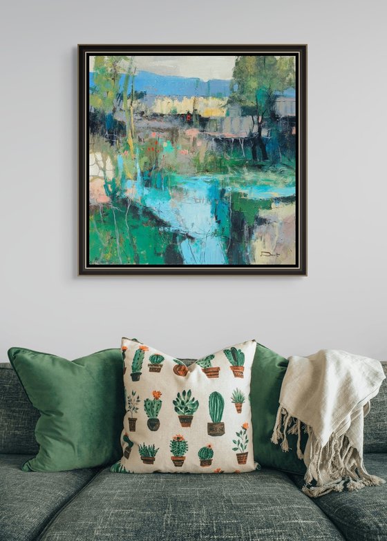 The Turquoise Pond