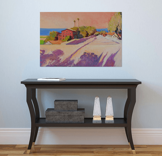 Staircase to the Ocean. Evening