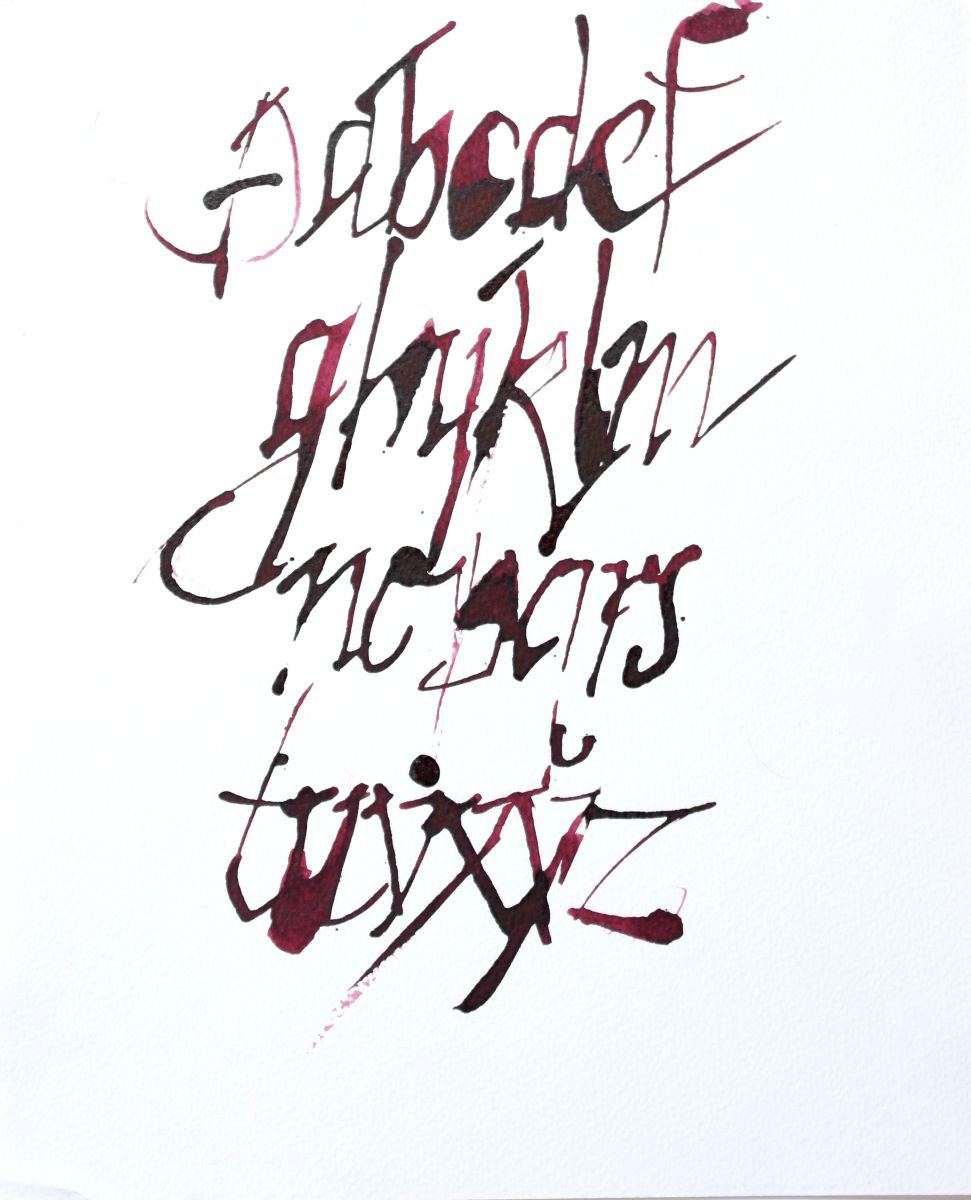 Calligraphy2 by Miso Filipovac