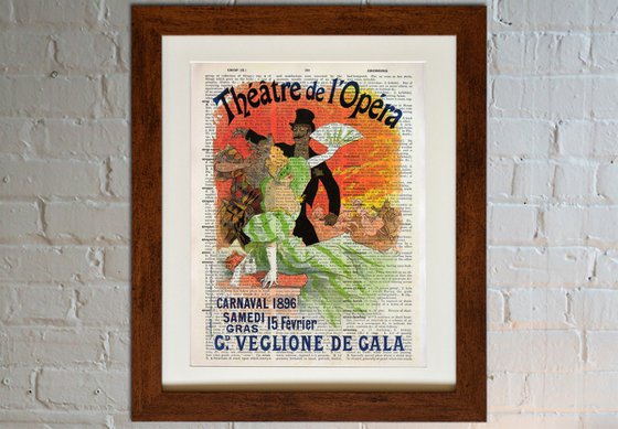 Théâtre de l'Opéra - Carnaval 1896