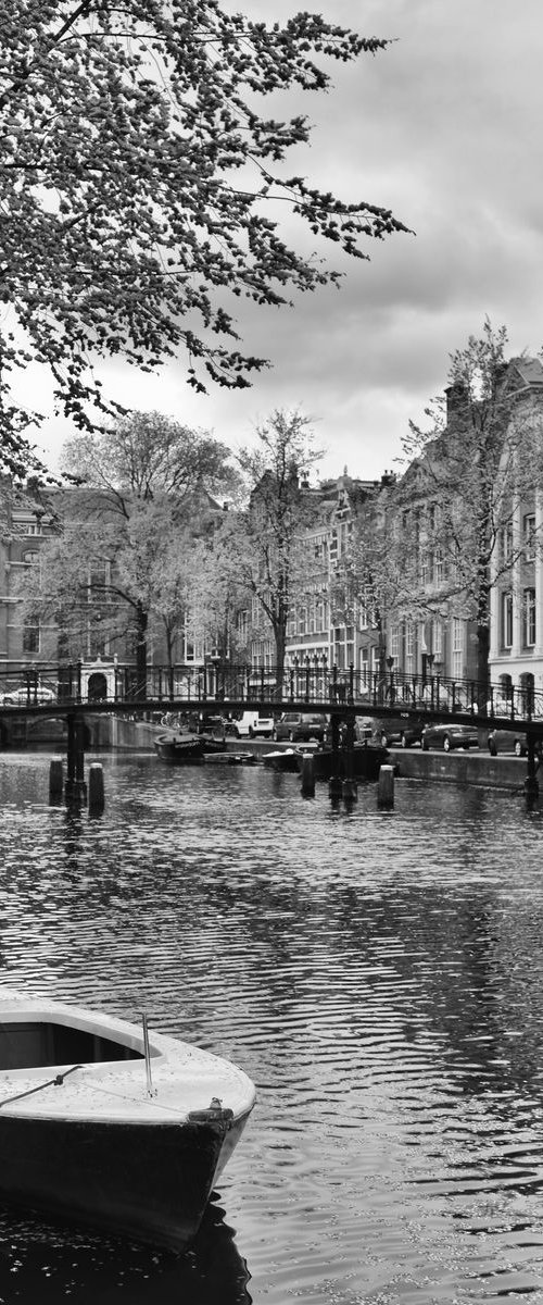 " Old Boat. Amsterdam " Limited Edition 1 / 25 by Dmitry Savchenko