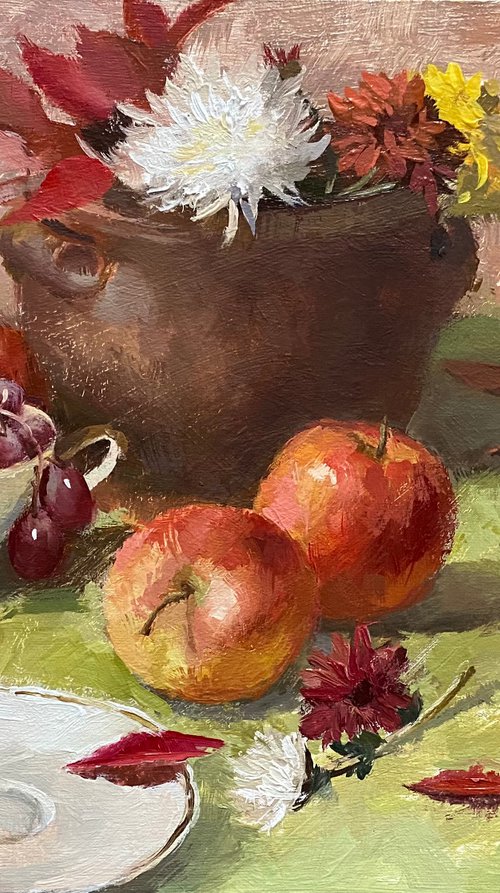 Autumn Still Life by Ling Strube
