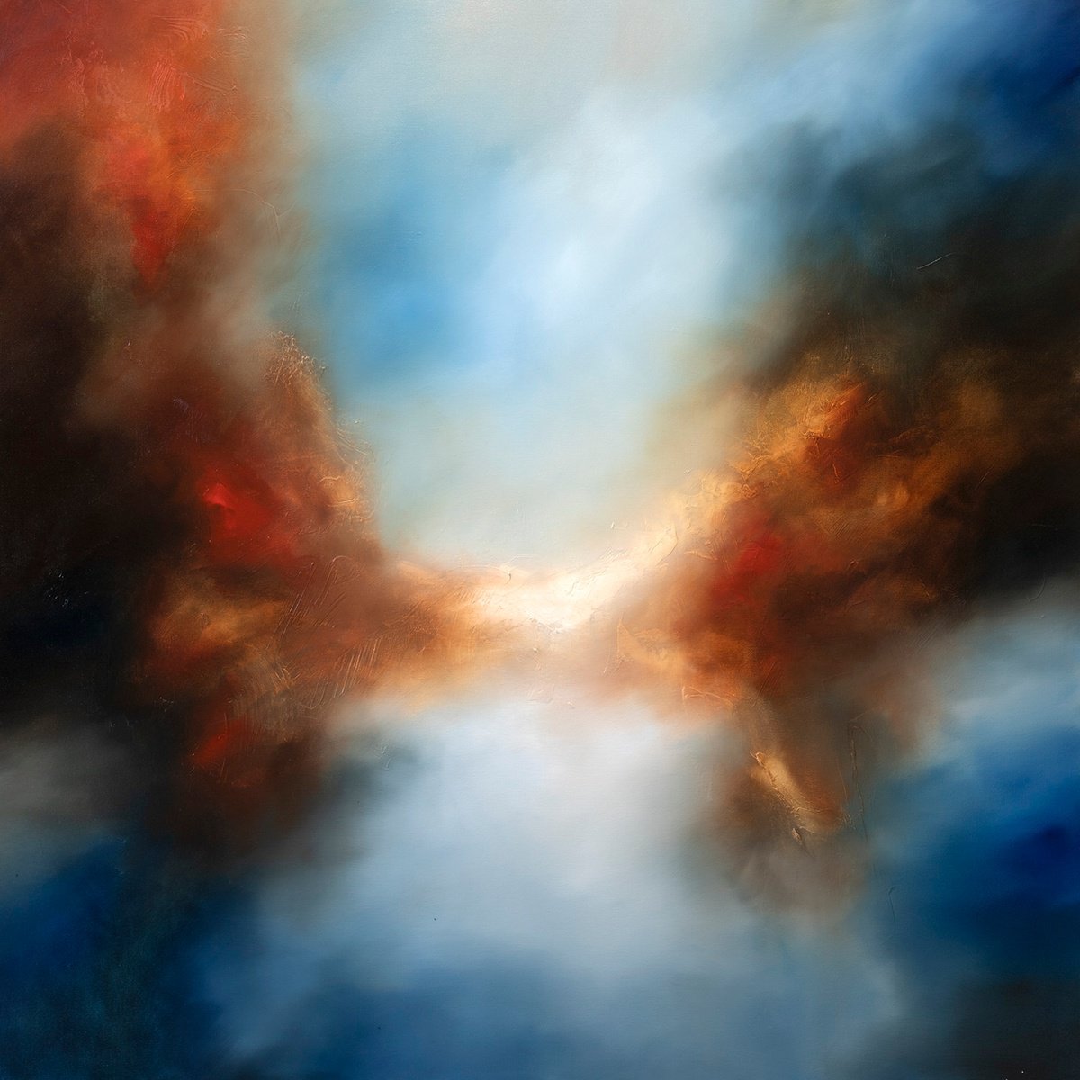 Dreams Of Dusk By Paul Bennett, 40 X 40, Artwork For Sale On Artfinder